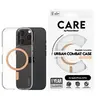 Image de CARE by PanzerGlass - Coque de protection pour téléphone portable - compatibilité avec MagSafe - plastique recyclé - pêche, clair - pour Apple iPhone