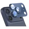 Image de Protection Caméra pour iPhone 17 Pro Max PicturePerfect Cadre en Aluminium Bleu