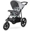 Image de Poussette 3 Roues Buggy Pliable Mountain jusqu'à 15 kg - Tourne Facilement, Bandes Réfléchissantes, Ceinture à 5 points