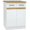 Image de Armoire d'appoint 2 portes BigBuy Home Junona Blanc TU S7189307