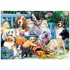 Image de Puzzle 1000 pièces : Chiens du jardin