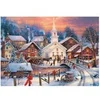 Image de Puzzle 1000 pièces : Noël Blanc