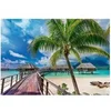 Image de Puzzle 1000 pièces : Unlimited Fit Technology : Plage paradisiaque, Bora-Bora Trefl Prime
