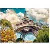 Image de Puzzle 1000 pièces : Photo Odyssée : Tour Eiffel à Paris, France