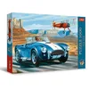 Image de Trefl Premium Plus Quality - Puzzle Tea Time : Course dans Le Désert - 1000 pièces, Série d'Images Nostalgiques Peintes, Pièces Parfaitement Assorties, pour Adultes et Enfants à partir de 12 Ans en occasion ou reconditionné