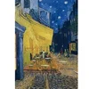Image de Puzzle 1000 pièces Collection Art : Terrasse de café la nuit