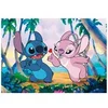 Image de Puzzle 1000 pièces Premium Plus : Stitch & Angel