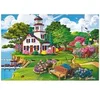 Image de Puzzle 500+1 pièces en bois : Summer Haven