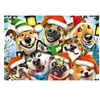 Image de Puzzle 500+1 pièces en bois : Chiens en fête