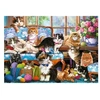 Image de Puzzle 500 pièces : Famille Chat