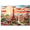 Image de Puzzles 1000 pièces : 40e anniversaire - Paper Art 3D : Paris