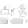 Image de Démarreur / Démarreur As-Pl S9062 Alfa Romeo;Chevrolet;Fiat;Opel;Saab;Vauxhall