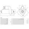 Image de Démarreur / Démarreur As-Pl S0488 Audi;Bmw;Seat;Skoda;Volkswagen