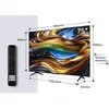 Image de Tv led 4k 75 pouces ecran plat titane dolby vision google tv aipvq engine 75p79b -