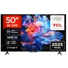 Image de TCL Téléviseur LED Direct 50V6C 50" 4K HDR Smart TV avec Google TV (Dolby Audio, Motion Clarity, Compatible avec Google Assistant & Alexa) en occasion ou reconditionné