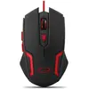 Image de MX205 FIGHTER - Souris - pour droitiers - optique - 6 boutons - filaire - USB - rouge