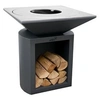 Image de Brasero G2 Graphite plaque acier carbone -