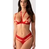 Image de Obsessive Cupide desir ensemble 2 pièces ouvert Rouge S/M