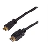 Image de - Câble HDMI avec Ethernet - HDMI mâle pour 19 pin mini HDMI Type C mâle - 1 m - noir