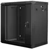 Image de mural rack 19 démonté paquet plat 12u 600x450mm noir wf01-6412-10b
