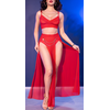 Image de Ensemble 3 Pièces Celia Rouge rouge XL