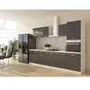 Image de ULTRA Cuisine complete avec colonne four et plan de travail inclus L 300 cm - Gris mat