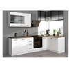 Image de Cuisine complète d'angle réversible 8 éléments Blanc mat L270 cm