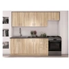 Image de Cuisine complète SARA 240 cm Chêne Sonoma 7 éléments classiques