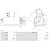 Image de Démarreur / Démarreur As-Pl S6177 Toyota