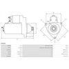 Image de Démarreur / Démarreur As-Pl S0625s Volkswagen