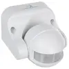 Image de Détecteur de mouvement PIR, infrarouge, IP44, blanc, portée 12m, charge max. 800/1200W, MCE358 W