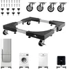 Image de Ergo Office Maclean MC-118B - Support universel pour lave-linge et sèche-linge avec roulettes et dispositif de blocage réglable de 500 à 700 mm, base solide antidérapante, 200 kg en occasion ou reconditionné
