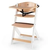 Image de Chaise haute Enock, 2 en 1, Bois et Blanc