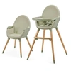 Image de Lot de a lunite chaise GENERIQUE interieur non pliable en bois H. 96 cm vert