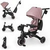 Image de Tricycle JAZZ 3 évolutif 6 modes pliant siège pivotant inclinable Rose