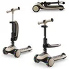 Image de Trottinette HALLEY 2 - 2 en 1 Siège Réglable - Roues LED Pliable - Beige