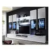 Image de Meuble tv mural design "lyra" 300cm blanc