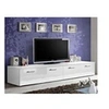 Image de Meuble tv design "duo" 200cm blanc