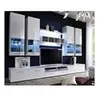Image de Meuble tv mural design "dorade" 300cm blanc
