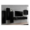 Image de Meuble tv mural design "switch ii" 270cm noir