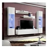 Image de Meuble tv mural design "fly iii" 260cm blanc