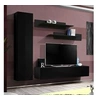Image de Meuble tv mural design "fly i" 210cm noir