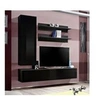 Image de Meuble tv mural design "fly i" 170cm noir