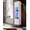 Image de Vitrine LED Murale Design "Fly III" 170cm Blanc