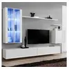 Image de Meuble tv mural design "switch xii" 270cm blanc