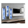 Image de Meuble tv mural design "switch xiii" 330cm blanc