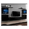 Image de Meuble tv mural design "switch xiv" 320cm noir