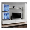 Image de Meuble tv mural design "switch xviii" 280cm blanc