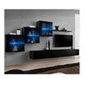 Image de Meuble tv mural design "switch xx" 330cm noir