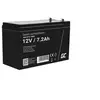Image de green cell agm vrla 12v 7.2ah maintenance-free batterie pour the alarm system, cash register, toys